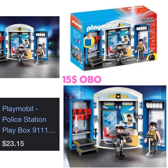 Playmobil cop Jail picture taking area. - Picture 1 of 1